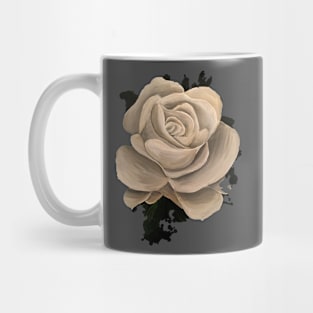 White Rose Mug